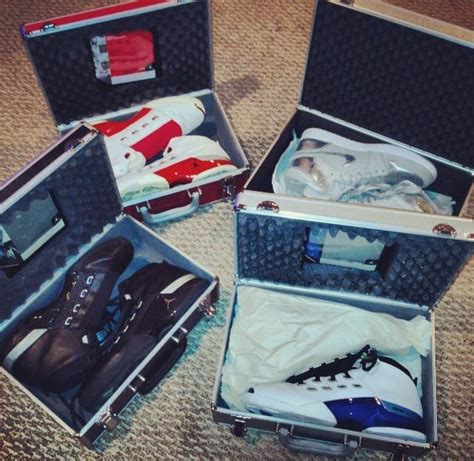 jordans that came in suitcase